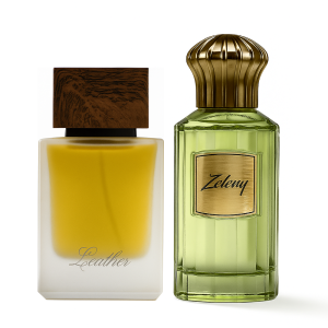 Ahmed Al Maghribi Leather & Zenely Perfume Combo | Luxury Unisex Eau de Parfum Set