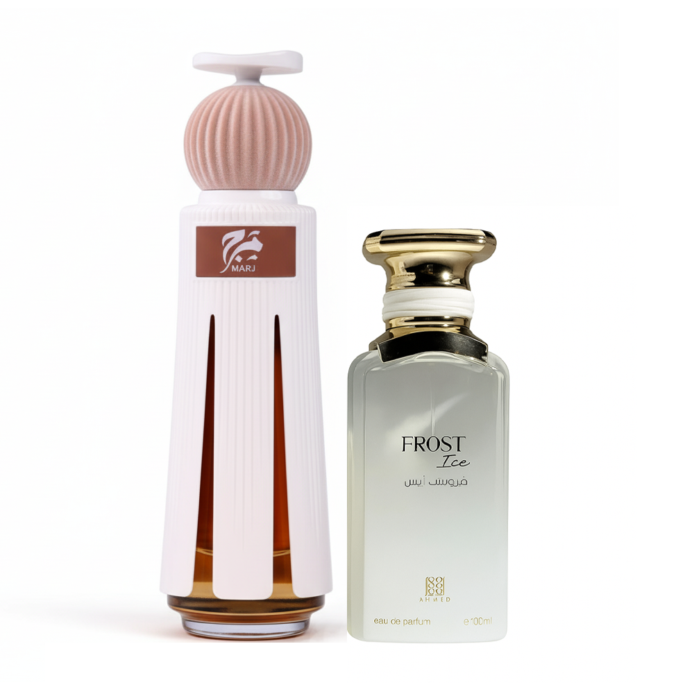 Ahmed Al Maghribi Marj & Frost Ice Perfume Combo | Unisex & Men’s EDP